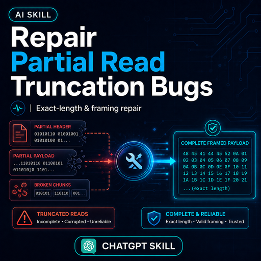 Repair Partial Read Truncation Bugs
