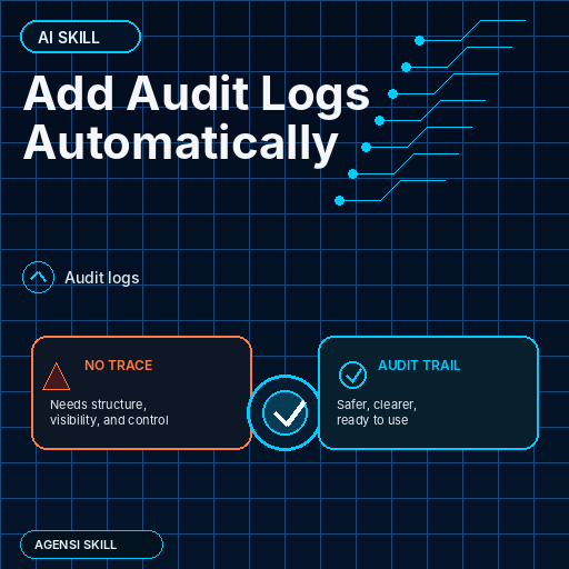 Add Audit Logs Automatically