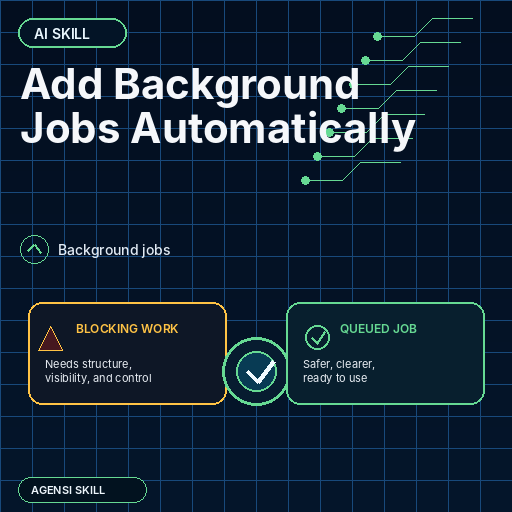 Add Background Jobs Automatically