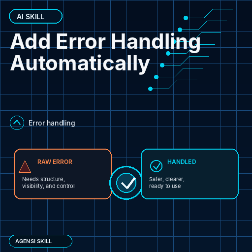 Add Error Handling Automatically