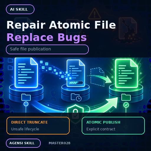 Repair Atomic File Replace Bugs logo