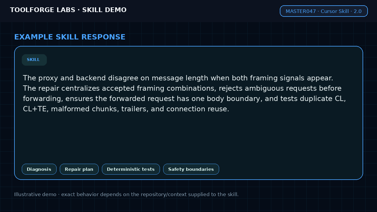 Repair HTTP Request Framing Bugs screenshot 3