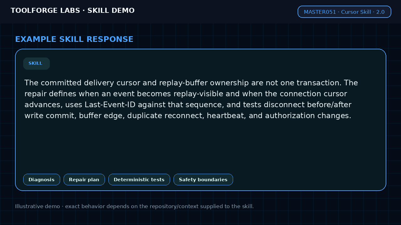 Repair SSE Reconnect & Event Gaps screenshot 3
