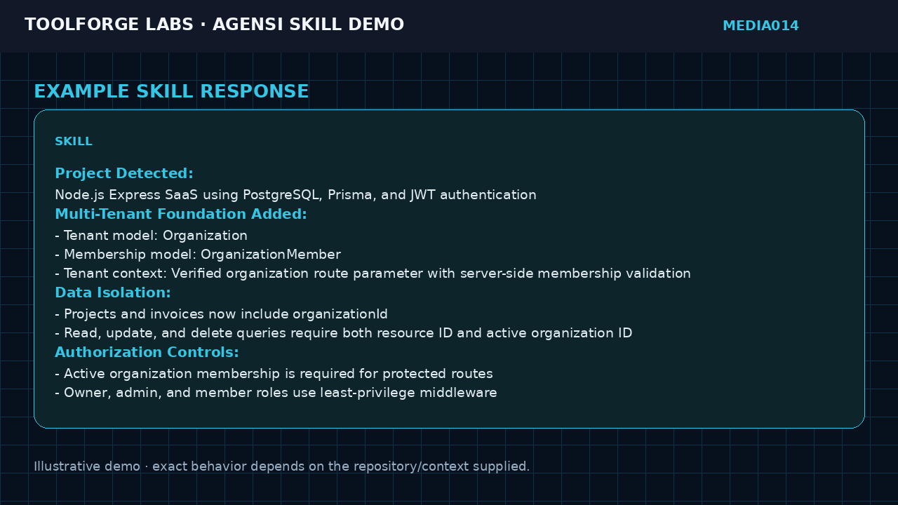 Add Multitenant Saas Support screenshot 3