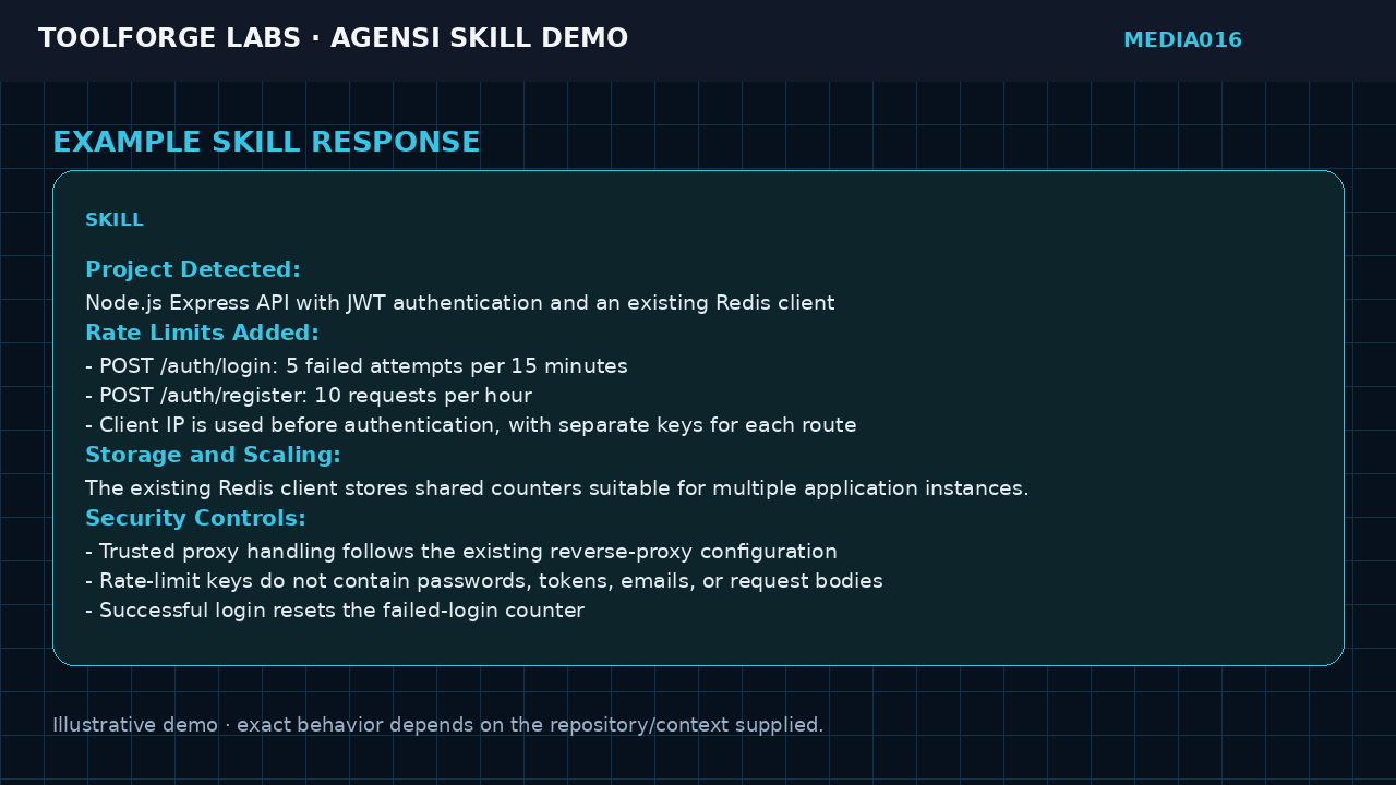 Add Rate Limiting Automatically screenshot 3