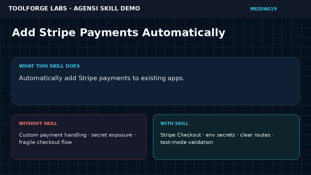 Add Stripe Payments Automatically screenshot 1