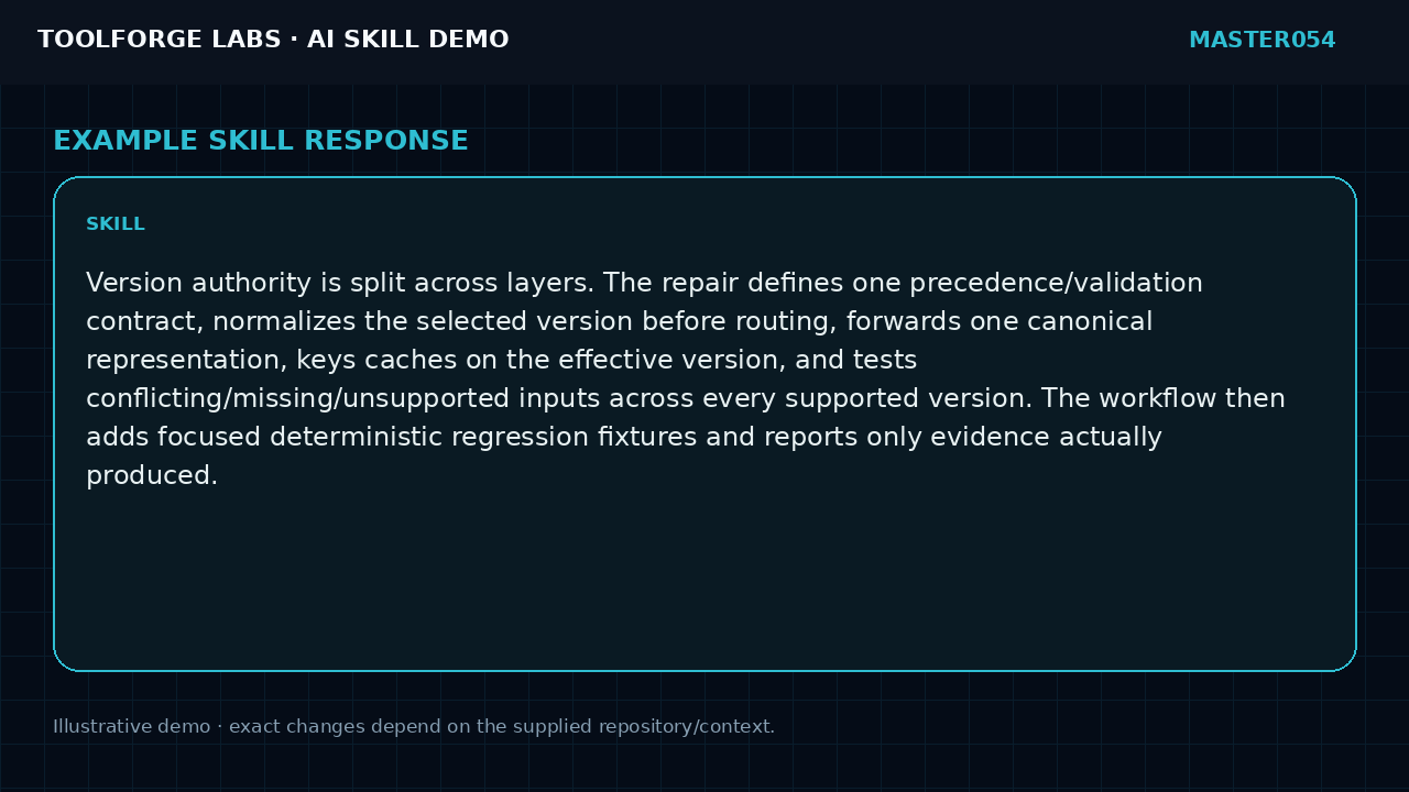 Repair API Version Negotiation Bugs screenshot 3