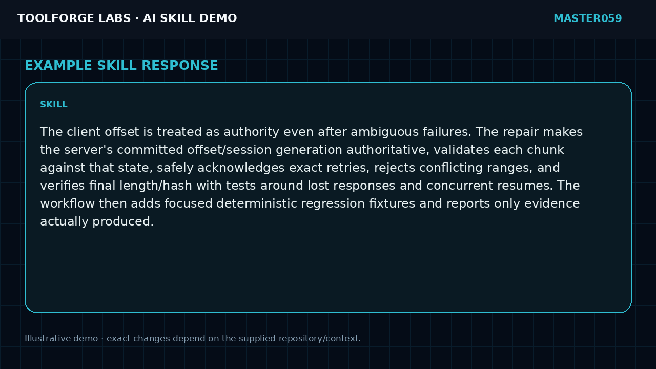 Repair Resumable Upload Offset Bugs screenshot 3