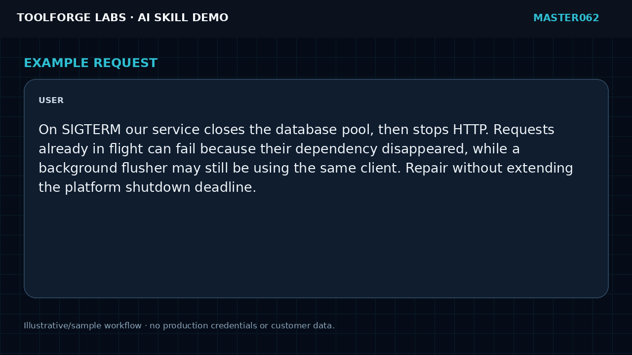 Repair Graceful Shutdown Dependency Bugs screenshot 2