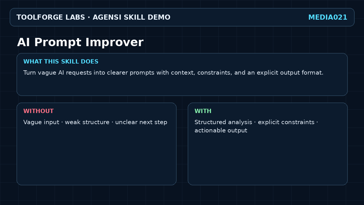 AI Prompt Improver screenshot 1
