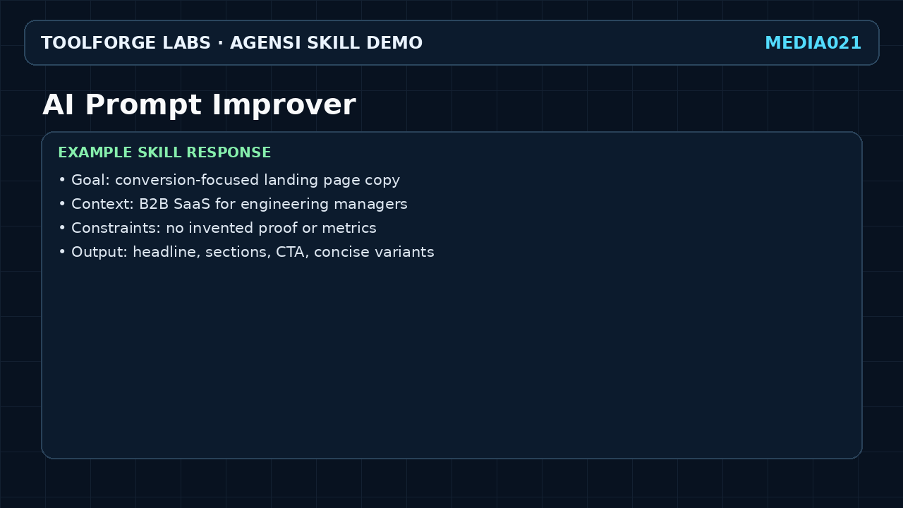 AI Prompt Improver screenshot 3