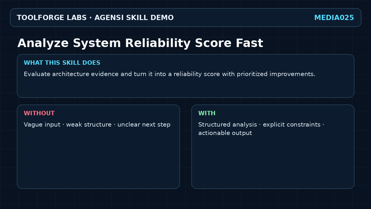 Analyze System Reliability Score Fast screenshot 1