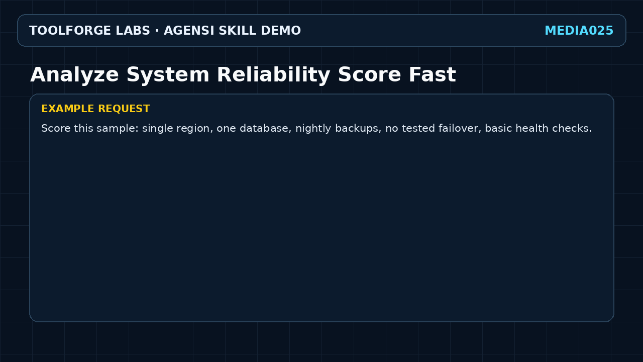Analyze System Reliability Score Fast screenshot 2