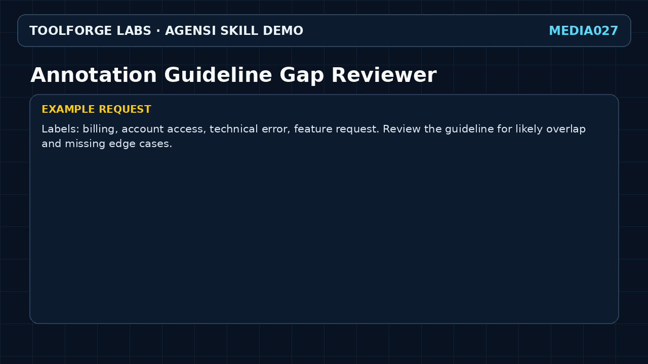 Annotation Guideline Gap Reviewer screenshot 2