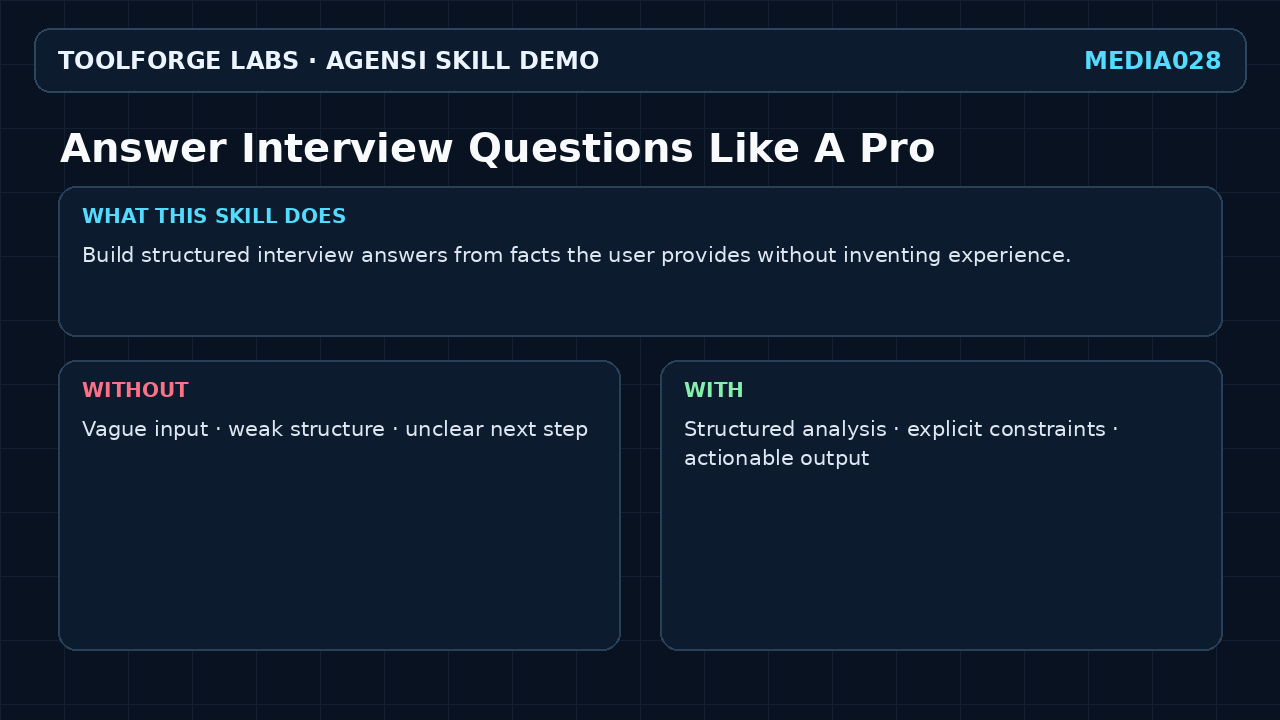 Answer Interview Questions Like A Pro screenshot 1