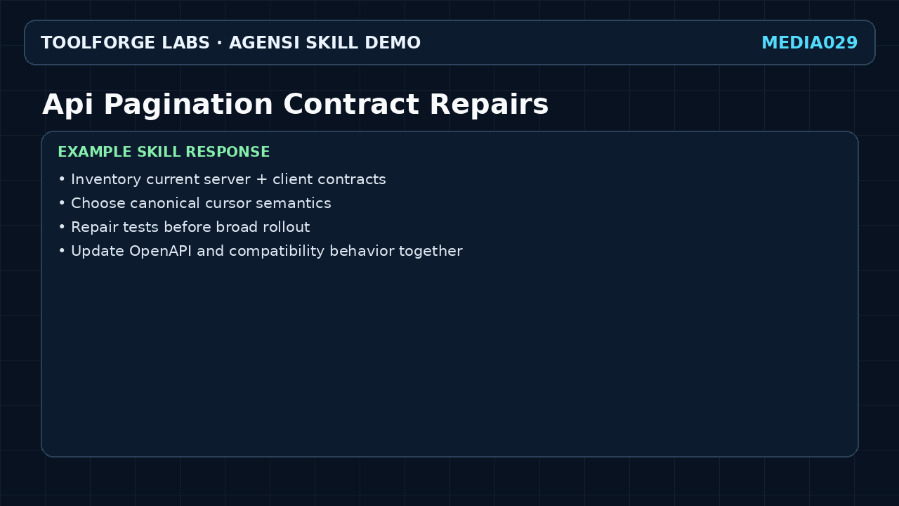 Api Pagination Contract Repairs screenshot 3