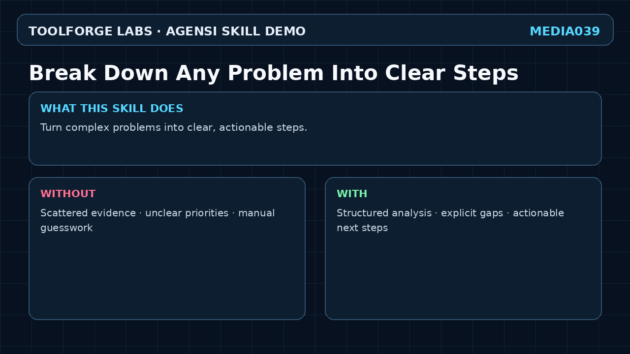 Break Down Any Problem Into Clear Steps screenshot 1