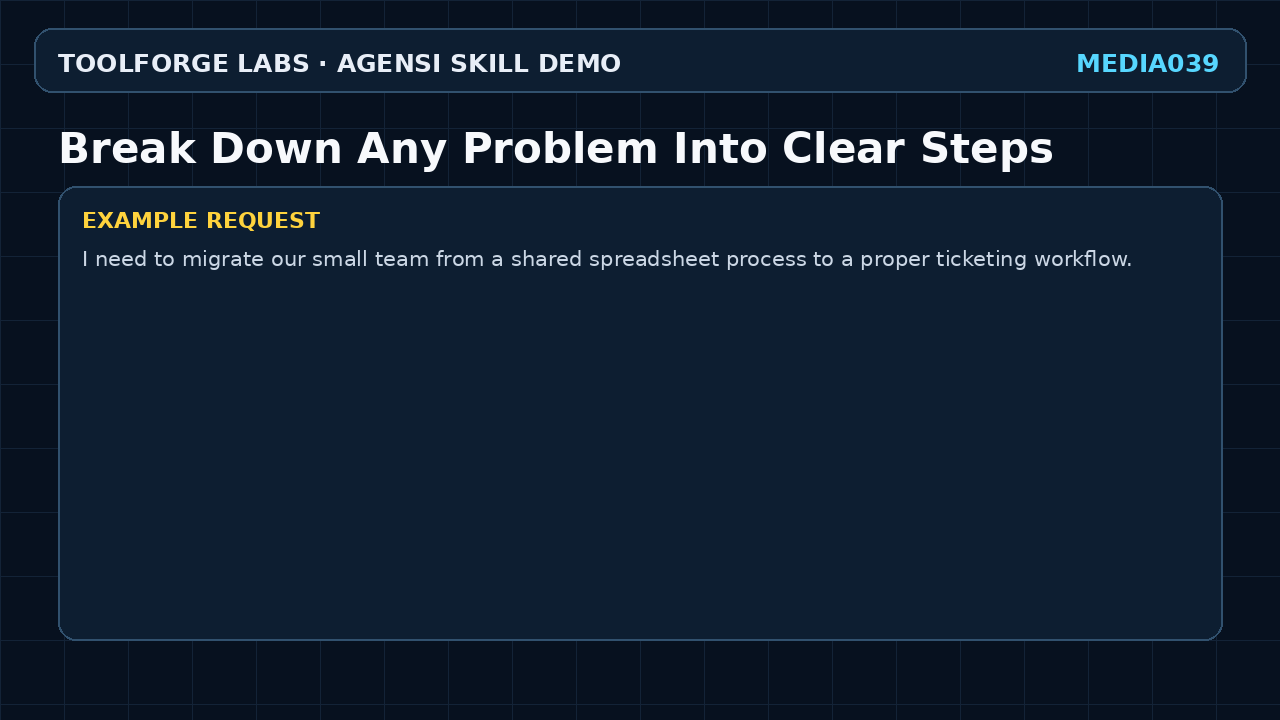Break Down Any Problem Into Clear Steps screenshot 2