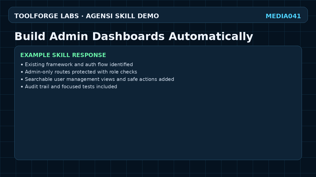 Build Admin Dashboards Automatically screenshot 3