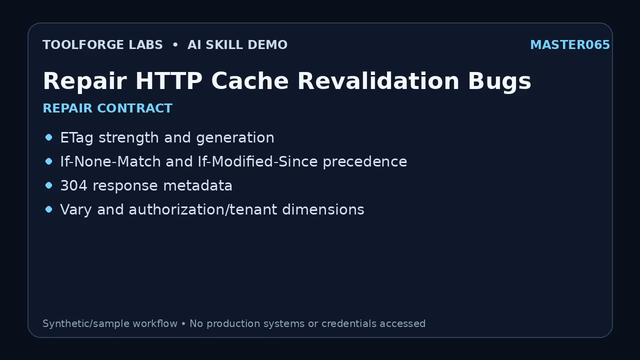 Repair HTTP Cache Revalidation Bugs screenshot 2
