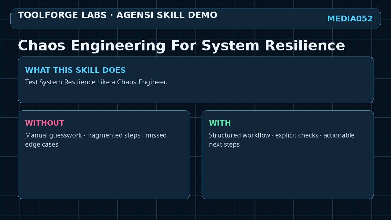 Chaos Engineering For System Resilience screenshot 1