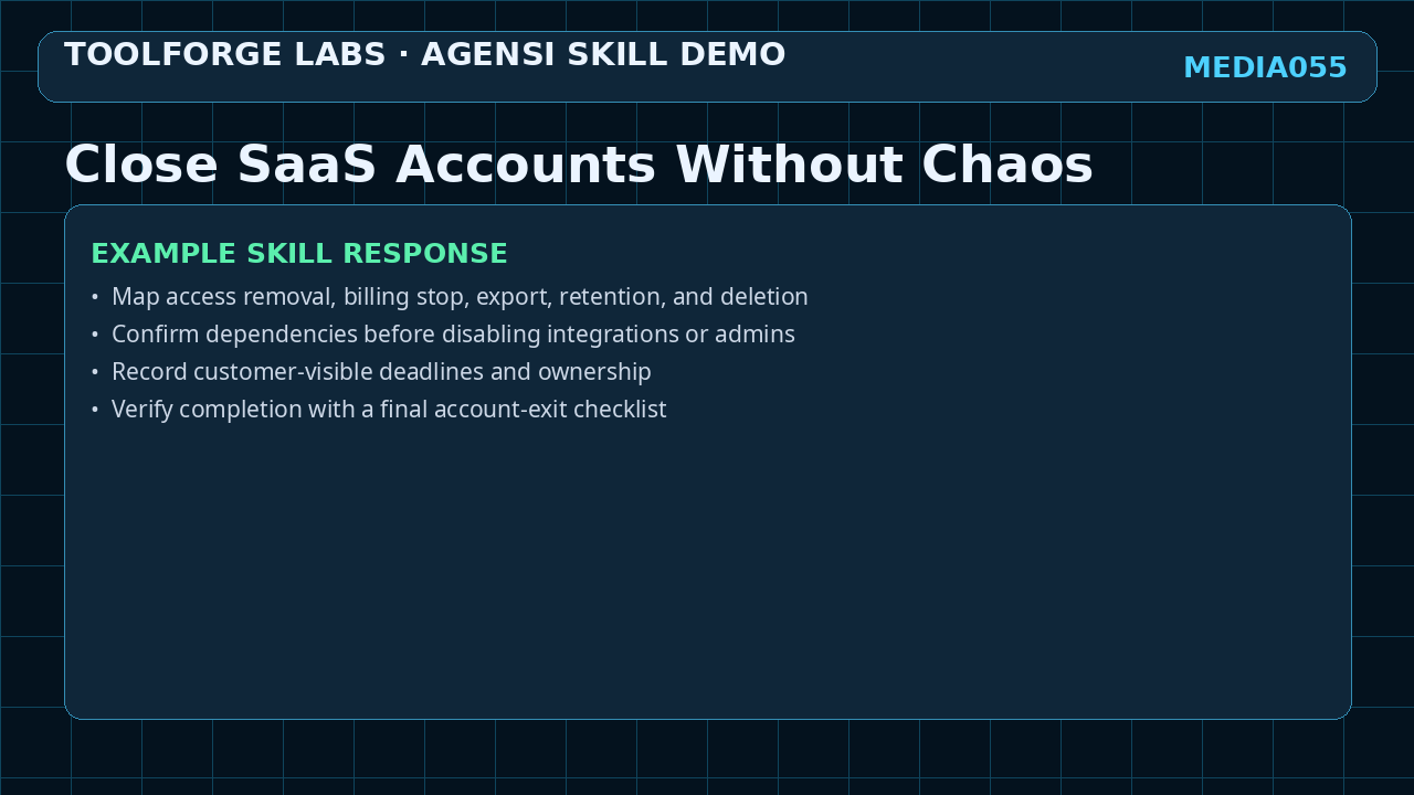 Close SaaS Accounts Without Chaos screenshot 3