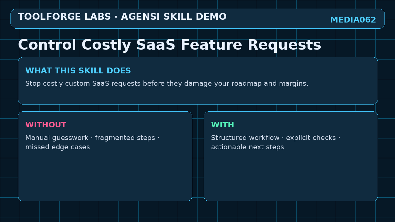 Control Costly SaaS Feature Requests screenshot 1
