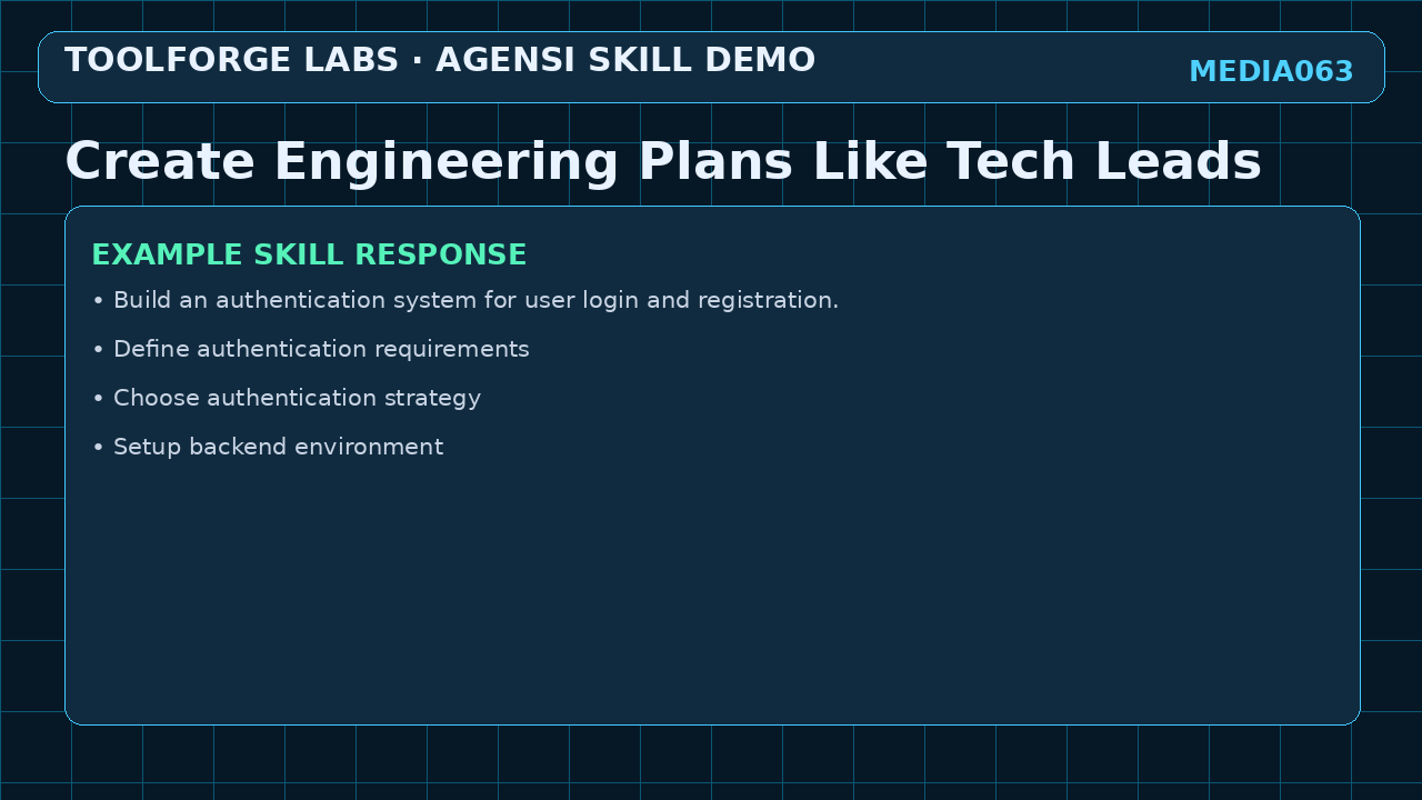 Create Engineering Plans Like Tech Leads screenshot 3