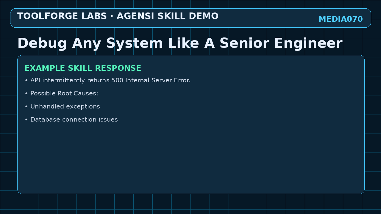 Debug Any System Like A Senior Engineer screenshot 3