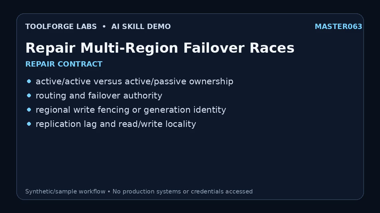 Repair Schema Evolution & Compatibility Bugs screenshot 2