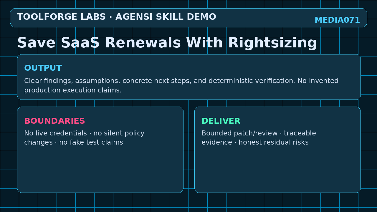 Save SaaS Renewals With Rightsizing screenshot 3