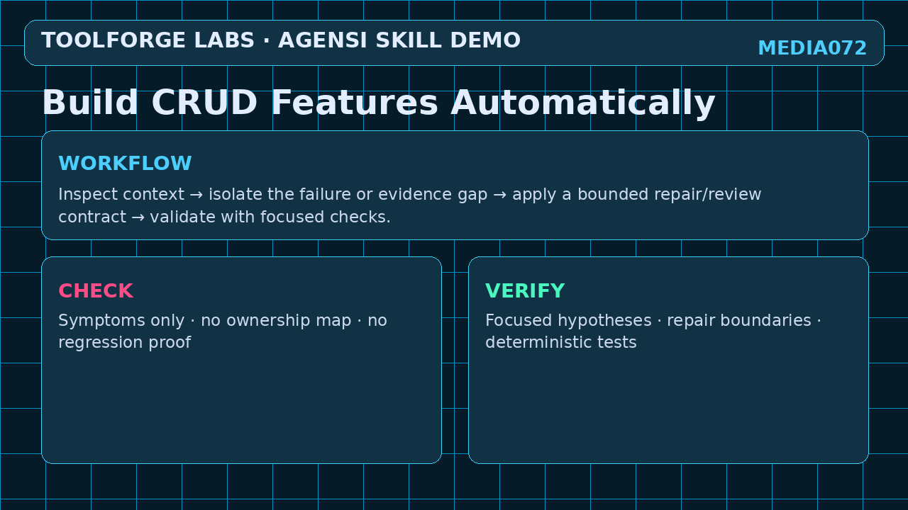 Build CRUD Features Automatically screenshot 5