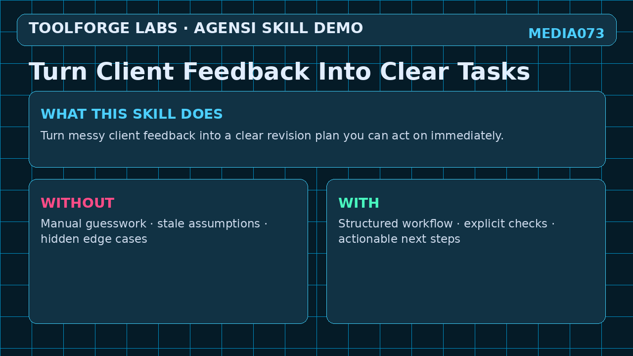 Turn Client Feedback Into Clear Tasks screenshot 1