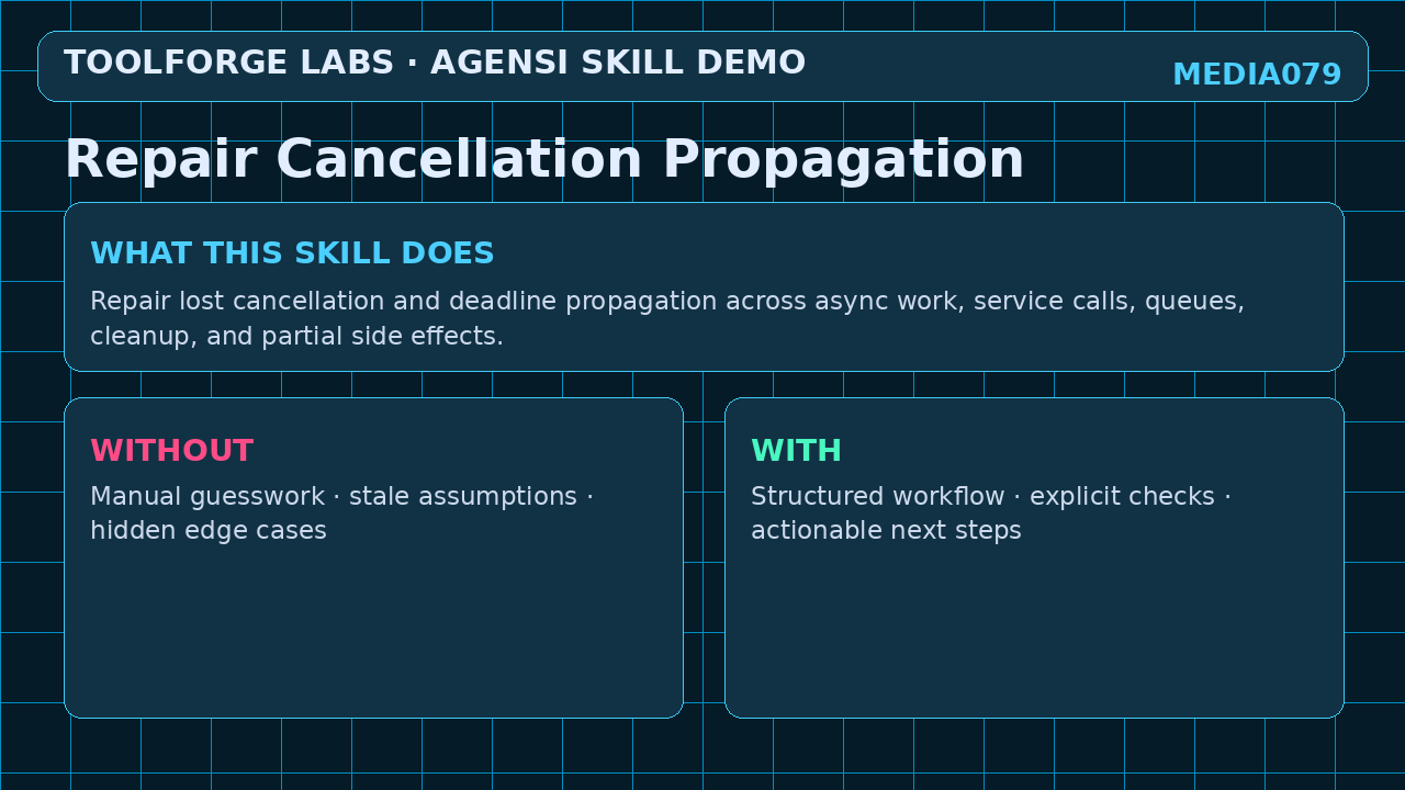 Repair Cancellation Propagation screenshot 1