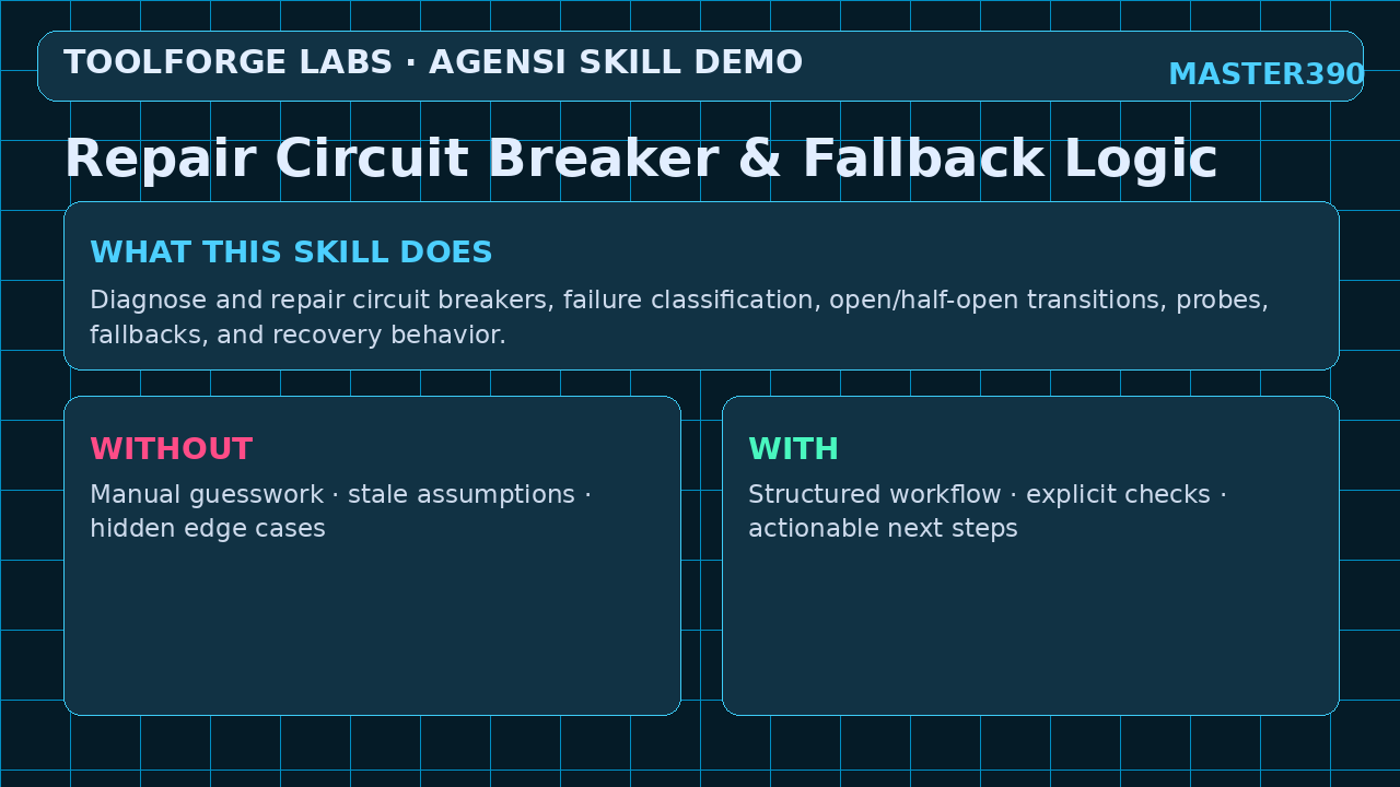 Repair Circuit Breaker & Fallback Logic screenshot 1