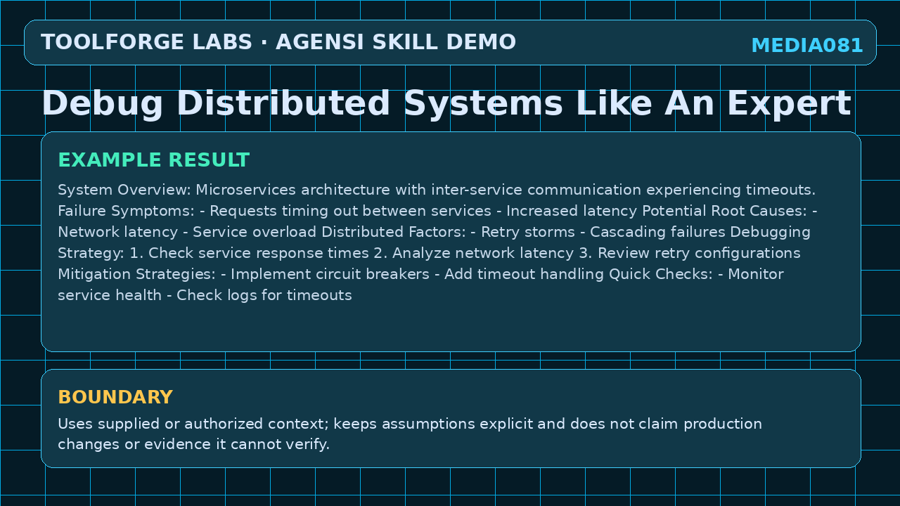 Debug Distributed Systems Like An Expert screenshot 3