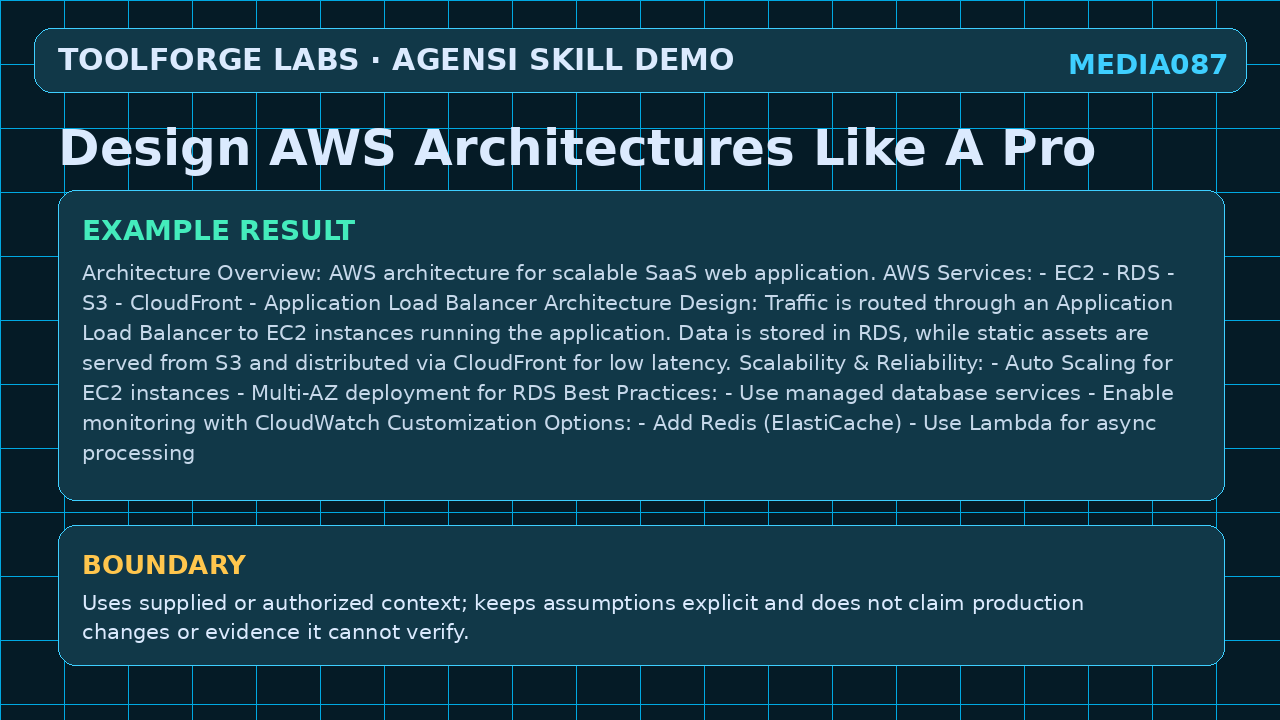 Design AWS Architectures Like A Pro screenshot 3