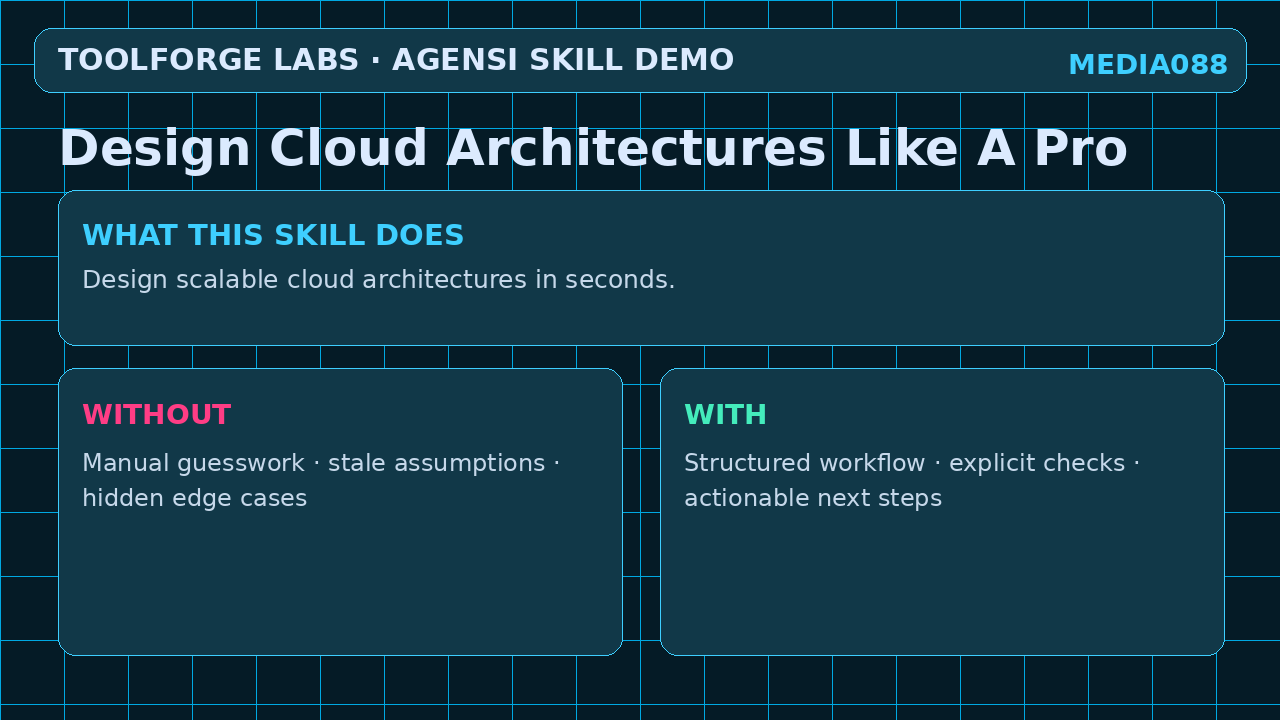 Design Cloud Architectures Like A Pro screenshot 1