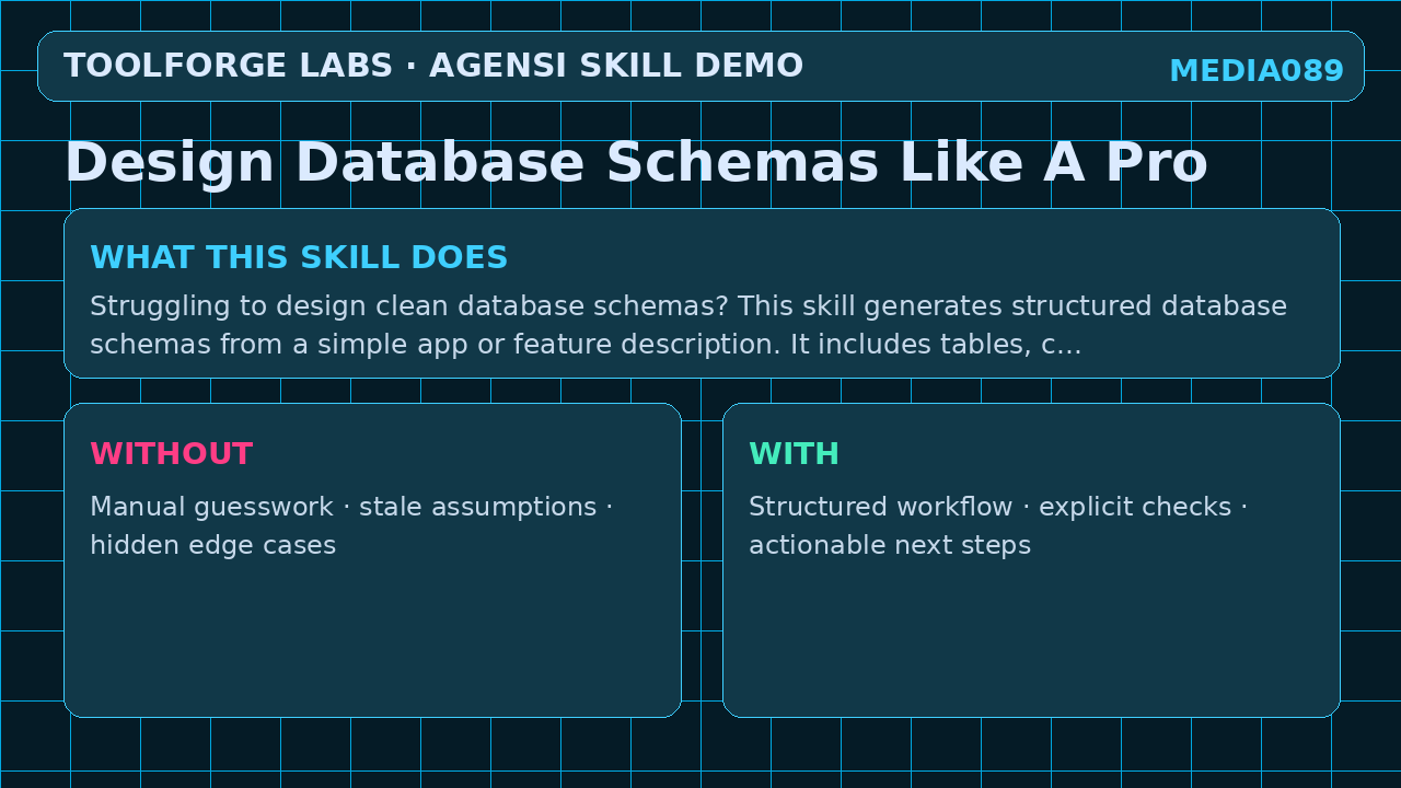 Design Database Schemas Like A Pro screenshot 1