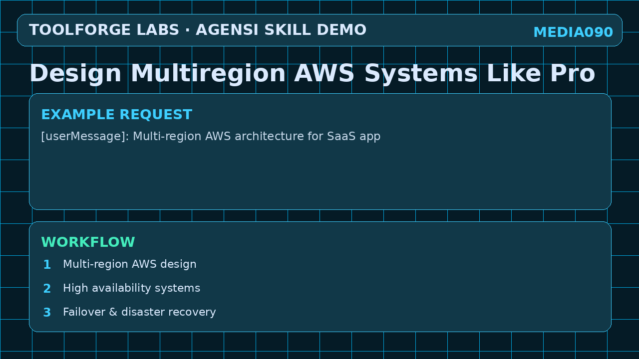 Design Multiregion AWS Systems Like Pro screenshot 2