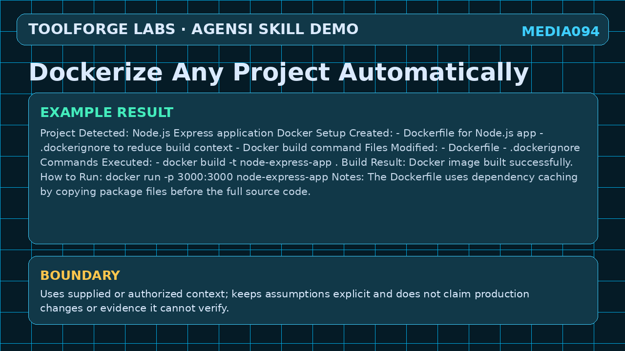 Dockerize Any Project Automatically screenshot 3
