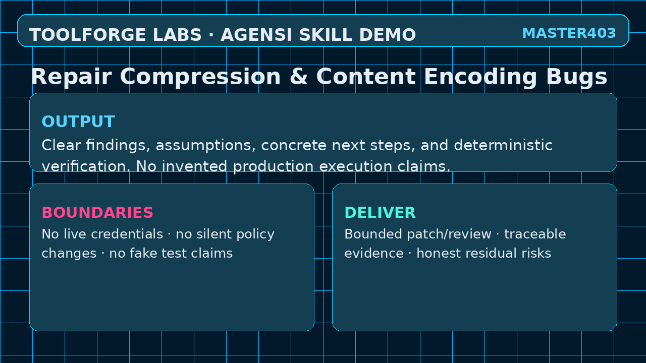 Repair Compression & Content Encoding Bugs screenshot 3