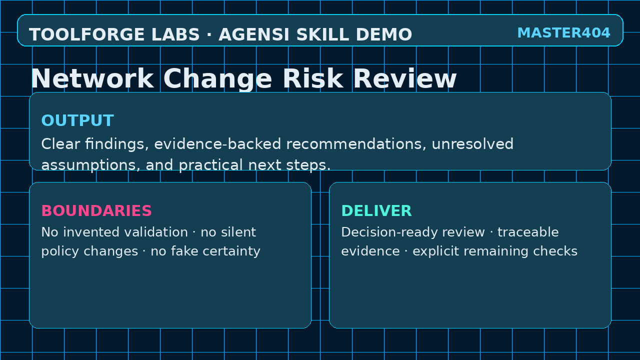 Network Change Risk Review screenshot 3