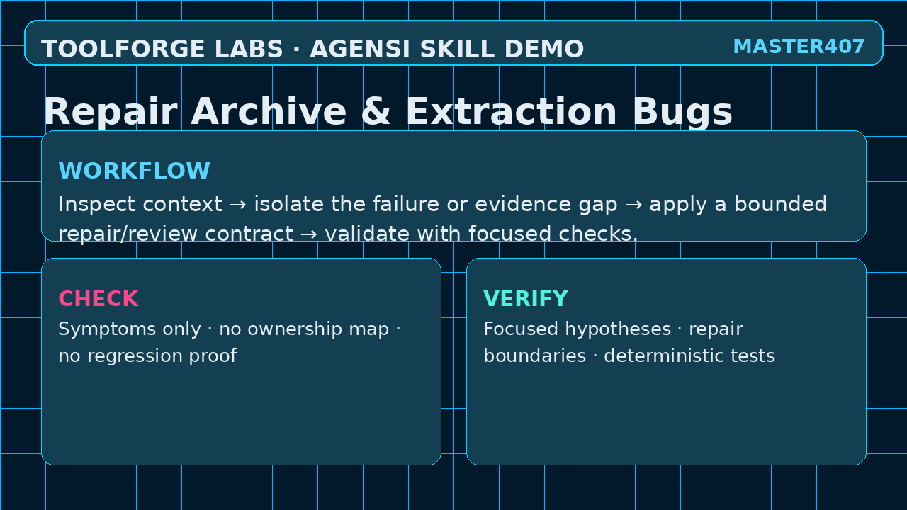 Repair Archive & Extraction Bugs screenshot 2