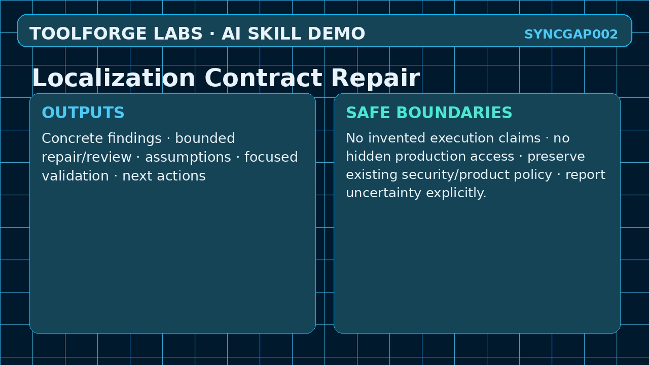 Localization Contract Repair screenshot 3