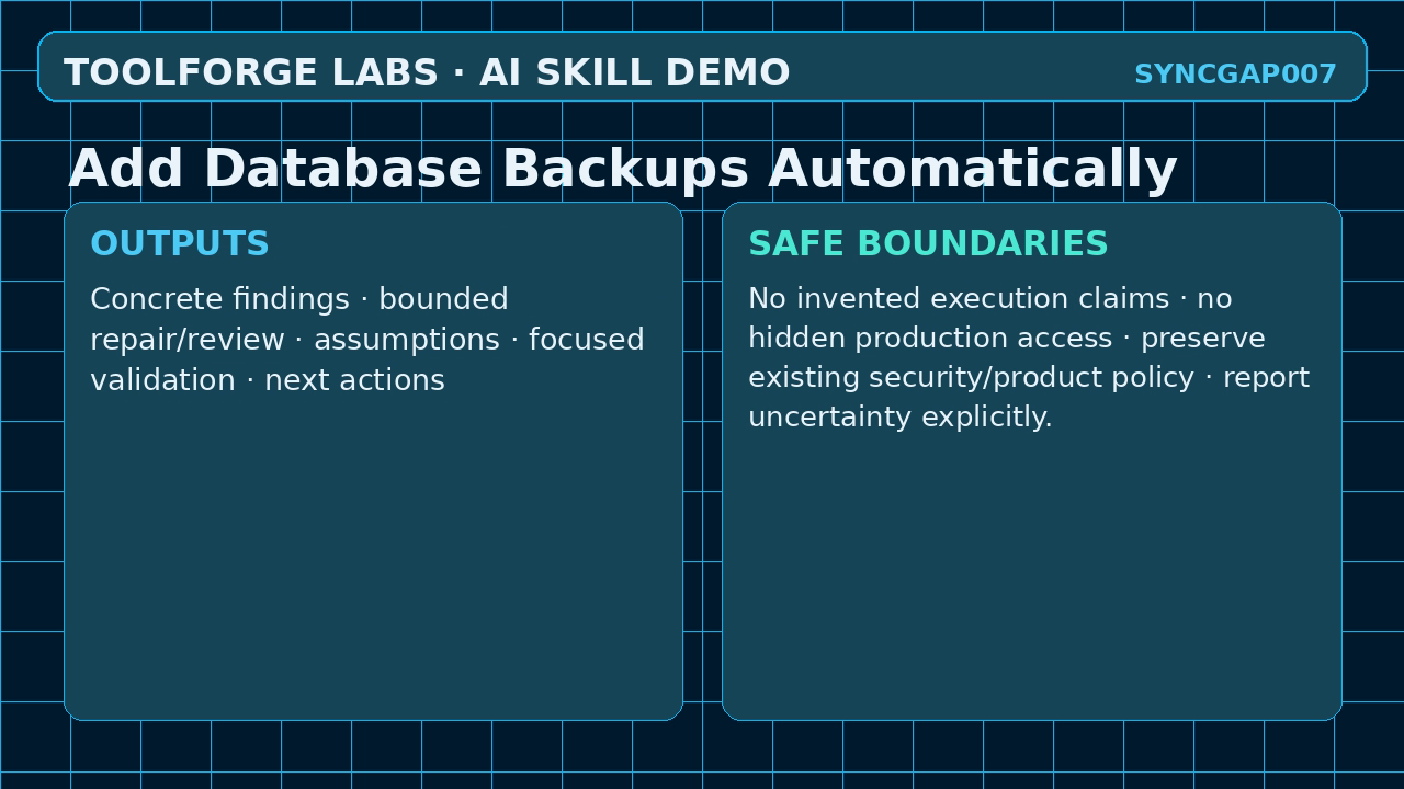 Add Database Backups Automatically screenshot 3