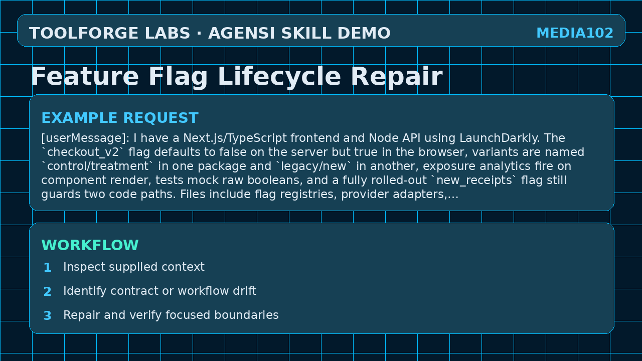 Feature Flag Lifecycle Repair screenshot 2