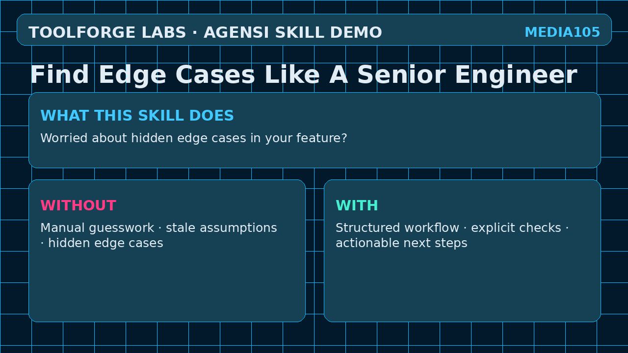 Find Edge Cases Like A Senior Engineer screenshot 1