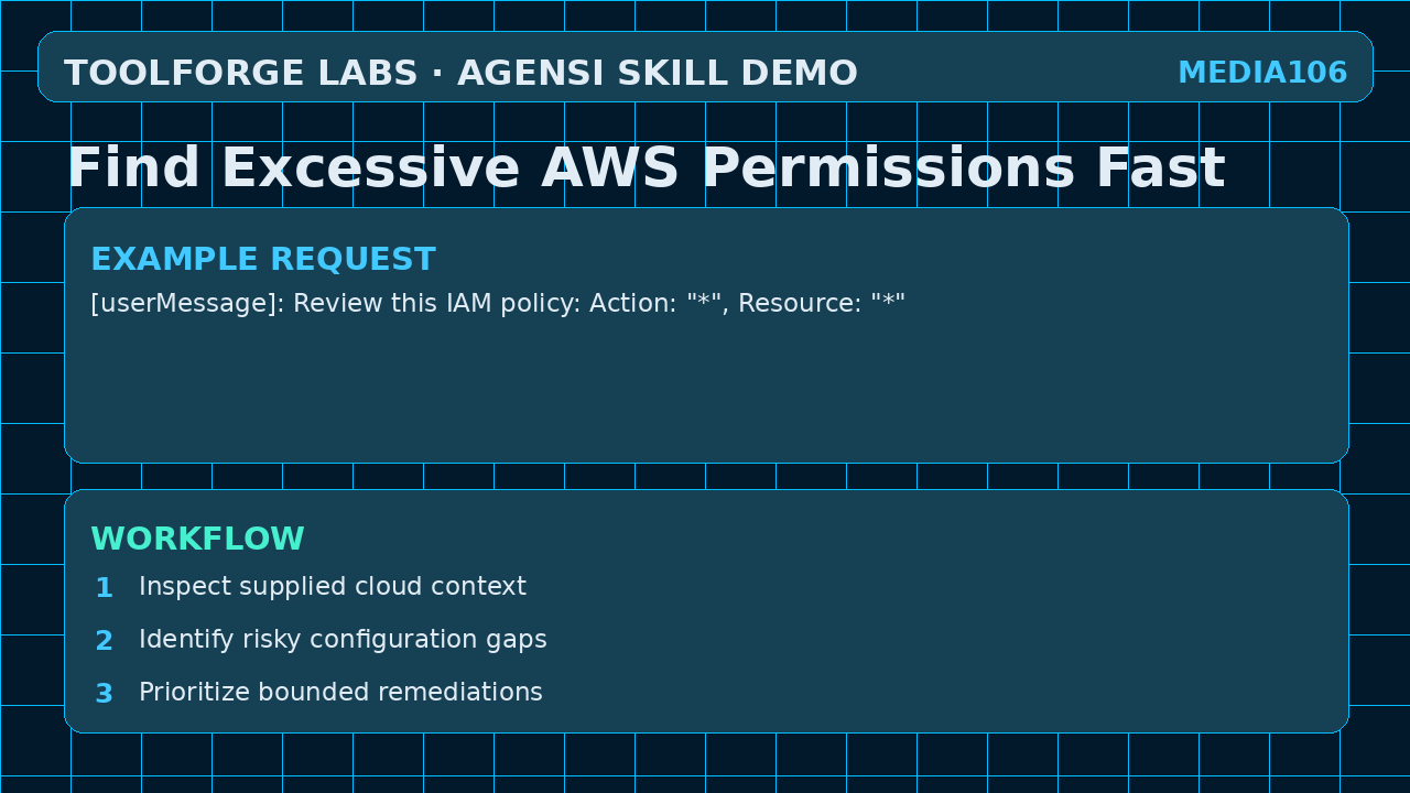 Find Excessive AWS Permissions Fast screenshot 2