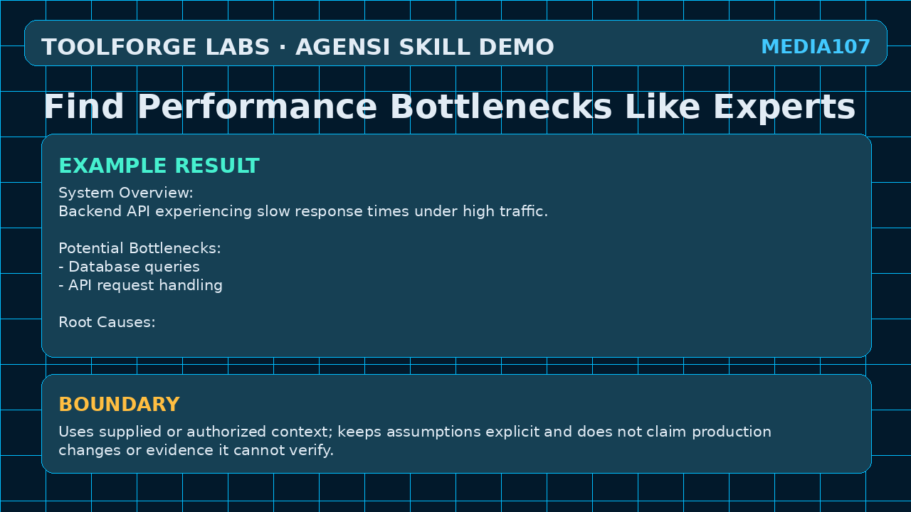Find Performance Bottlenecks Like Experts screenshot 3